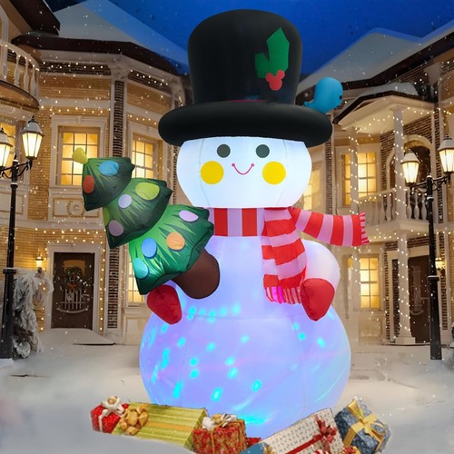 Natale gonfiabile pupazzo - ft,