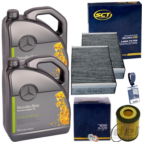 Kit filtro adatto per mercedes - kit,